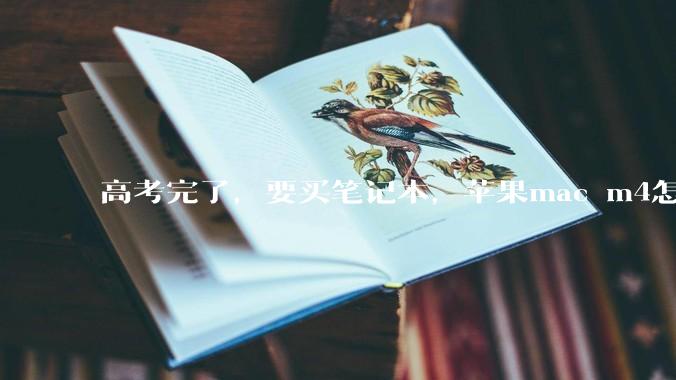 高考完了，要买笔记本，苹果mac m4怎么样？
